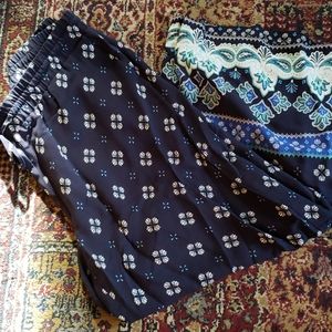 Loft Cropped wide leg panties NWT